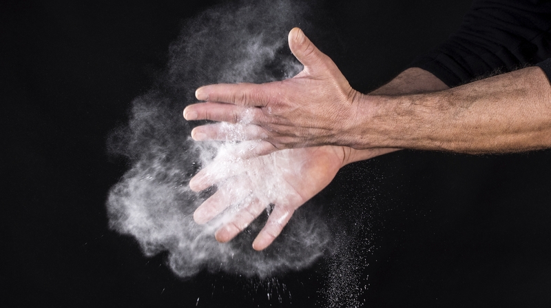 White powder divided into blue bags was tested before officers accepted it was not illegal (file picture)