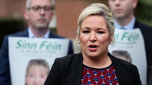 Michelle O'Neill became Sinn Féin's vice president in January 2018