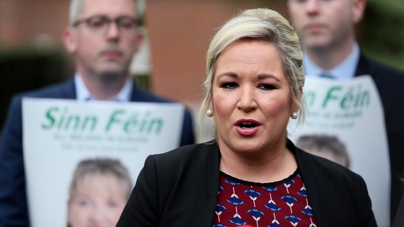 Michelle O'Neill became Sinn Féin's vice president in January 2018