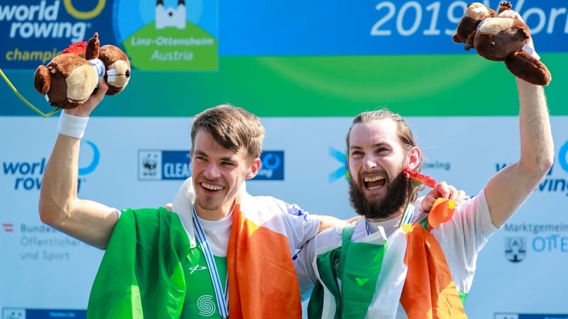 Paul O'Donovan (R) and Fintan McCarthy have enjoyed previous success