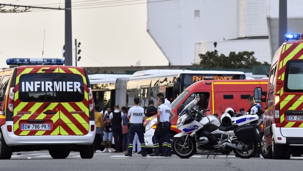Police said one suspect remained on the run