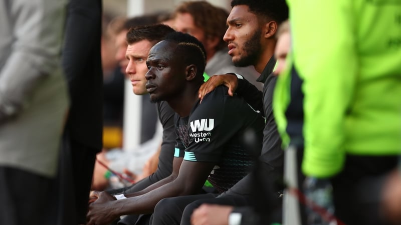 'Sadio cannot hide his emotions, I like that. But all sorted. We spoke about it and everything is fine'