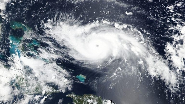 Hurricane Dorian has sustained wind speeds of 257km/h