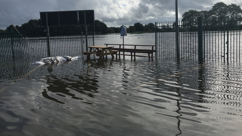 The flooding was caused by heavy rain and high tides over the past two days