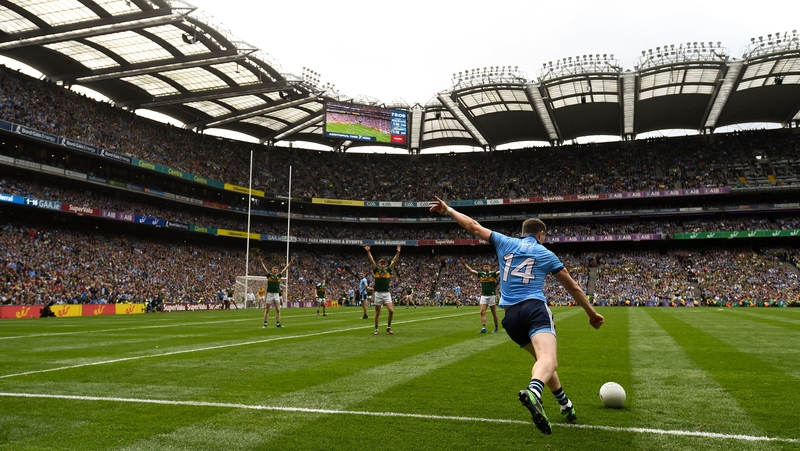 Dean Rock was unable to win it with a difficult late free