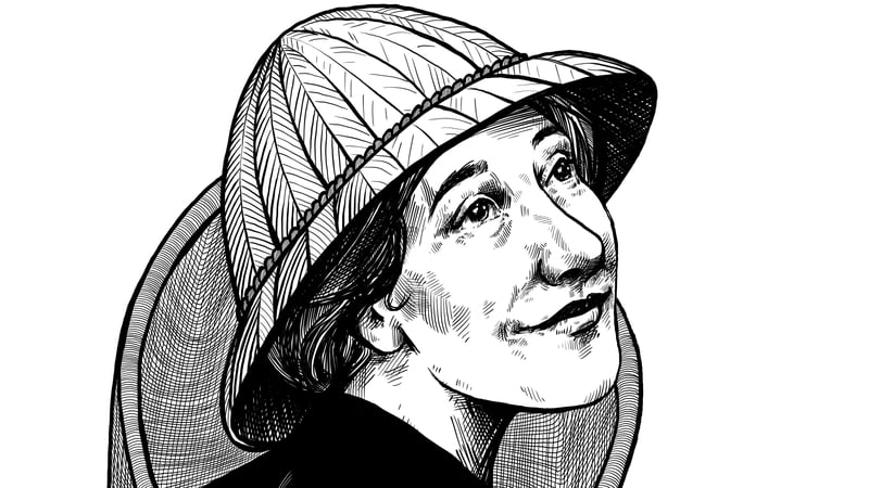 Herstory: Cynthia Longfield - 1896–1991: Entomologist and world traveller.
Illustration by Szabolcs Kariko.