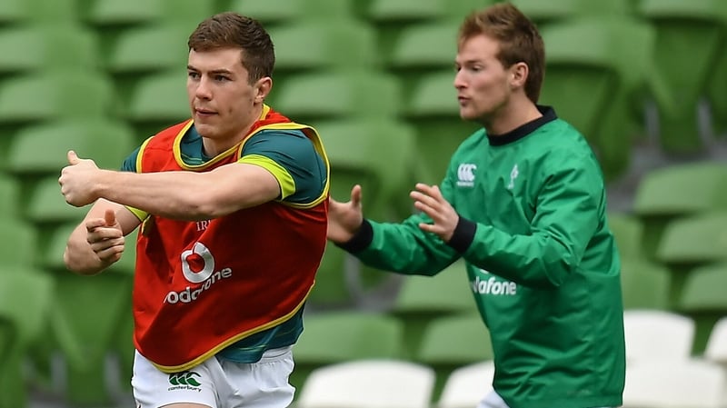 Luke McGrath (l) and Kieran Marmion