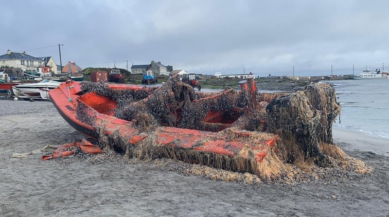 Initially, it was thought the vessel was a rapid rescue boat belonging to the US Coast Guard