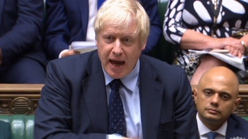 Boris Johnson said he believes the chances of a Brexit deal have risen