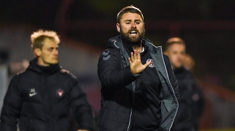 Bohemians Under-19 head coach Craig Sexton