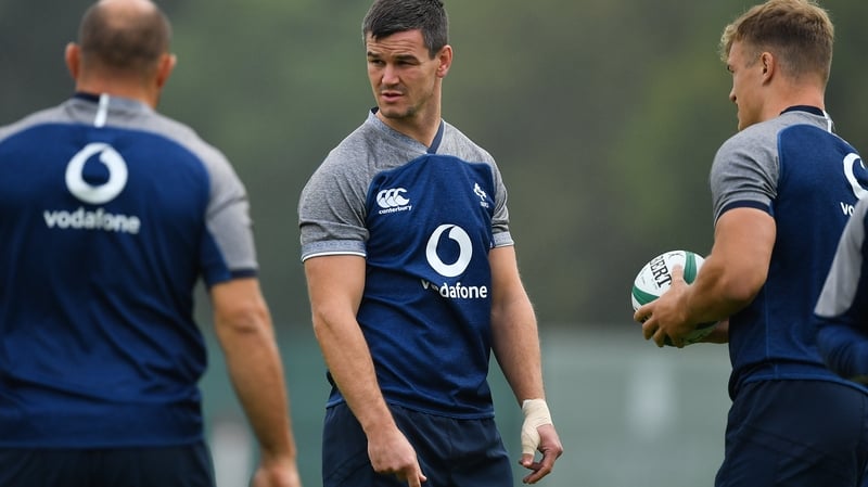 Sexton at training this morning