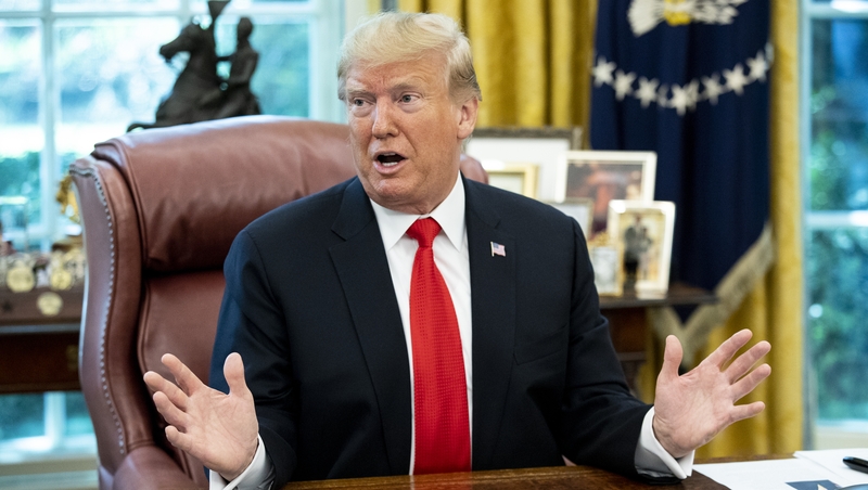 donald Trump said he never spoke to Mike Pence about staying at his Doonbeg hotel