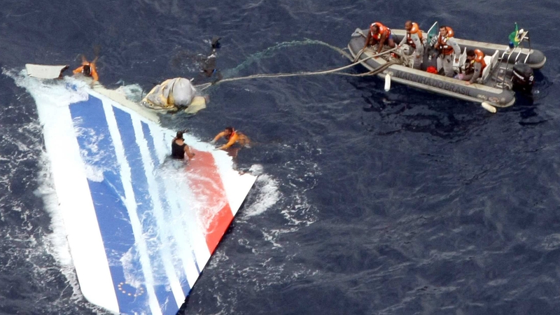 The plane plunged into the ocean en route from Rio de Janeiro to Paris after entering an aerodynamic stall