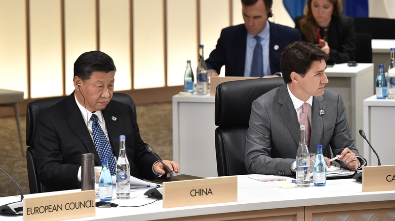 Diplomatic relations between China and Canada have been strained over a number of issues over the past few months