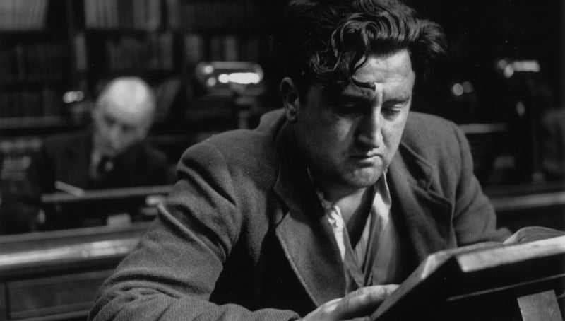 Brendan Behan, pictured in 1952 (Pic: Getty)