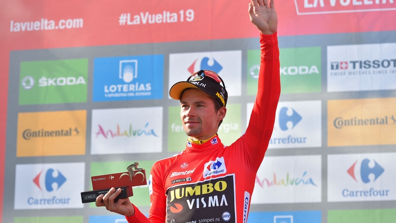 Primoz Roglic extended his overall lead by 33 seconds
