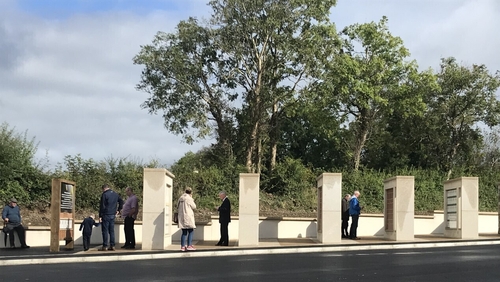 The 'Leitrim Wall' helped raise funds among the Leitrim diaspora