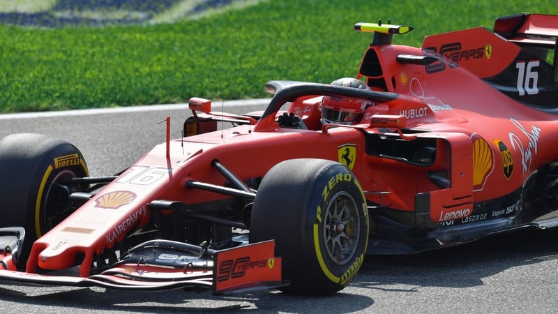 Ferrari's Charles Leclerc