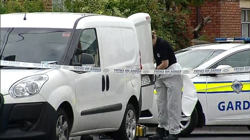 Gardaí continuing their forensic examination of the scene