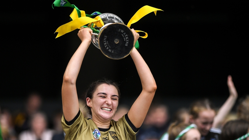 Kerry captain Niamh Leen led her team to victory in Croke Park
