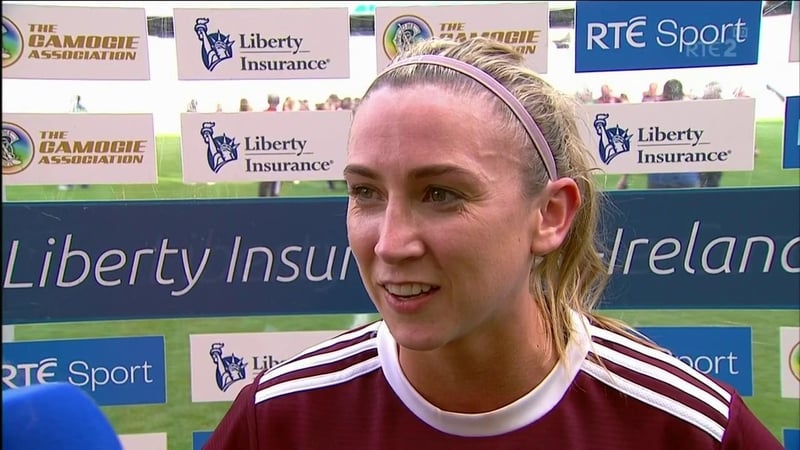 Niamh Kilkenny: "We're just so delighted to be walking up the steps of the Hogan Stand."