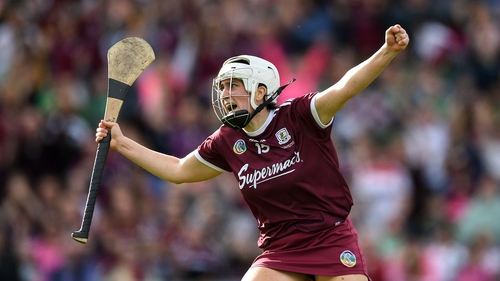 Ailish O'Reilly celebrates her first gial