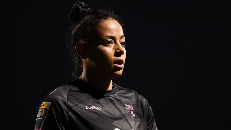 Rianna Jarrett was on target for Wexford Youths