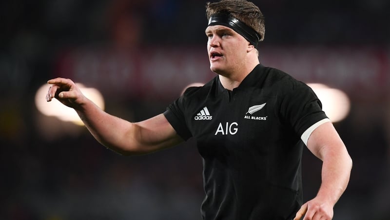 New Zealand's Scott Barrett was recently at the centre of a high-profile dismissal for a shoulder-led challenge