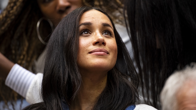 Meghan Markle flew to New York to support her friend, Serena Williams. Photo: Getty