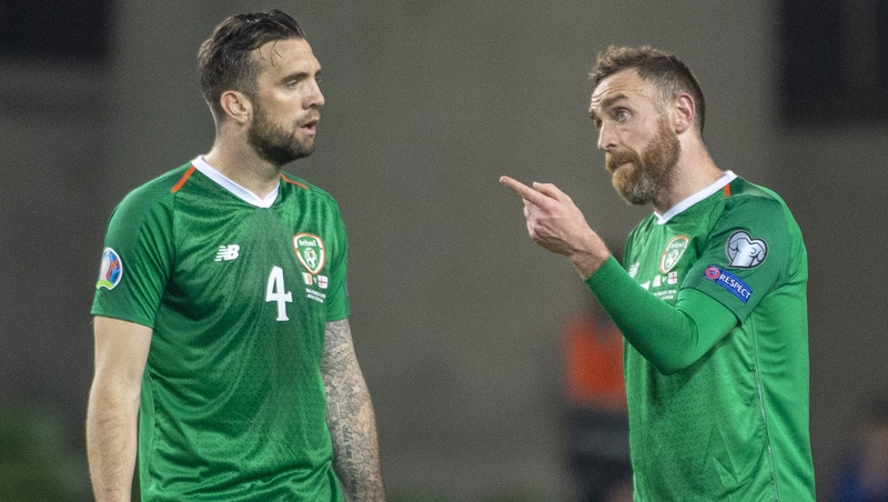 Richard Keogh and Shane Duffy