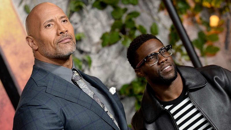 Dwayne Johnson said Kevin Hart is "a lucky man, and he knows it too"
