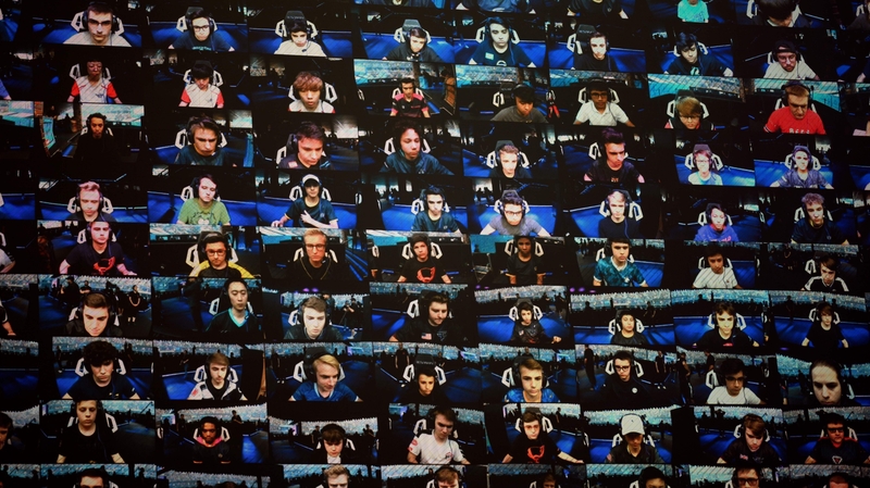 Players at the 2019 Fortnite World Cup in New York. Photo: Johannes Eisele/AFP/Getty Images
