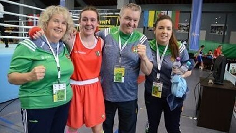Niamh Fay (2nd from L)
