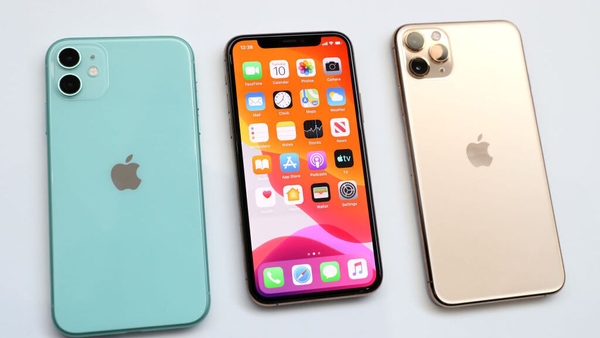 Apple said revenue from its smartphones fell 9% in the quarter to $33.4 billion