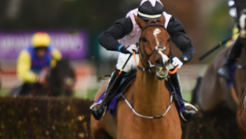 Poker Party unseated Rachael Blackmore last time out in the Galway Plate