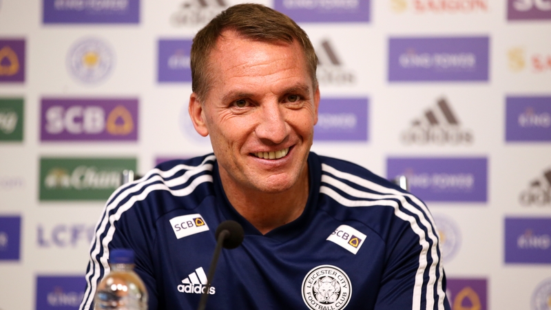 Leicester City boss Brendan Rodgers
