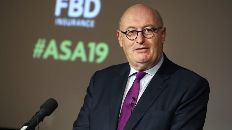 Ireland's EU Commissioner Phil Hogan was speaking in Kilkenny