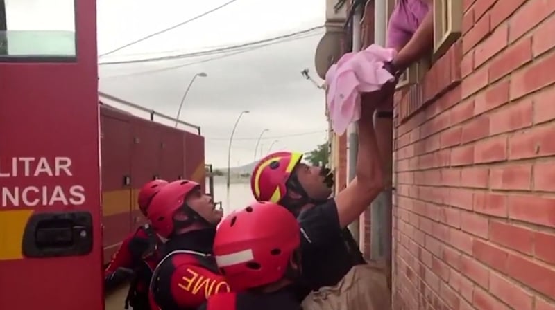 Orihuela has been particularly badly affected by the floods