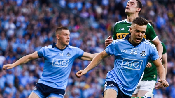 Eoin Murchan celebrates the opening goal