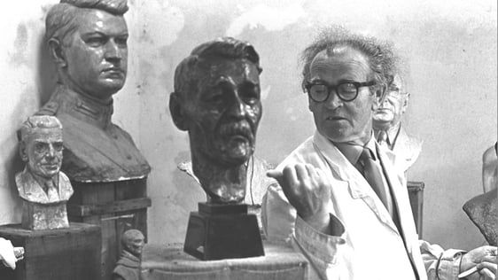 Sculptor Seamus Murphy