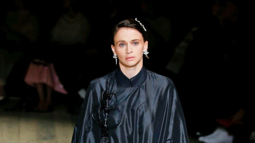 Some familiar faces at the exquisite Simone Rocha show. Photo: Getty