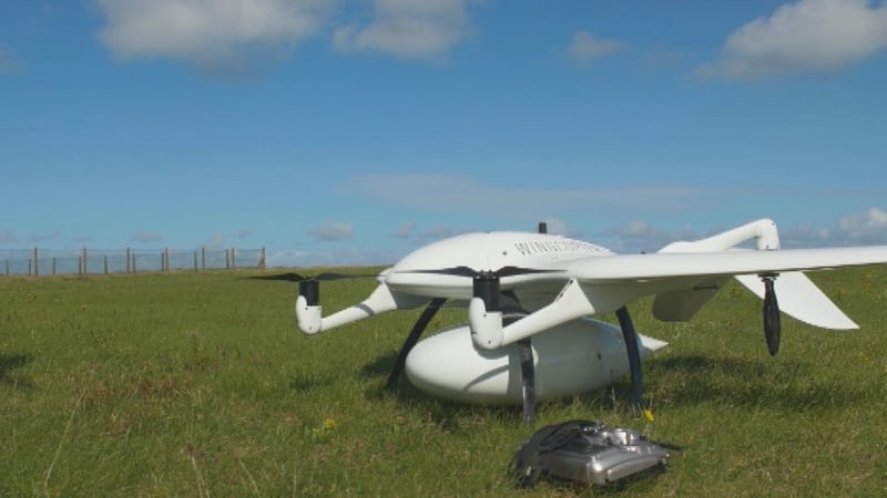 The Irish Aviation Authority gave special permission to researchers to conduct the test flight