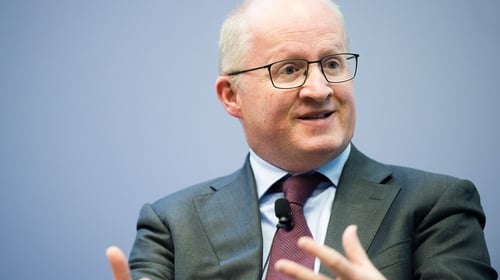 The ECB's chief economist Philip Lane