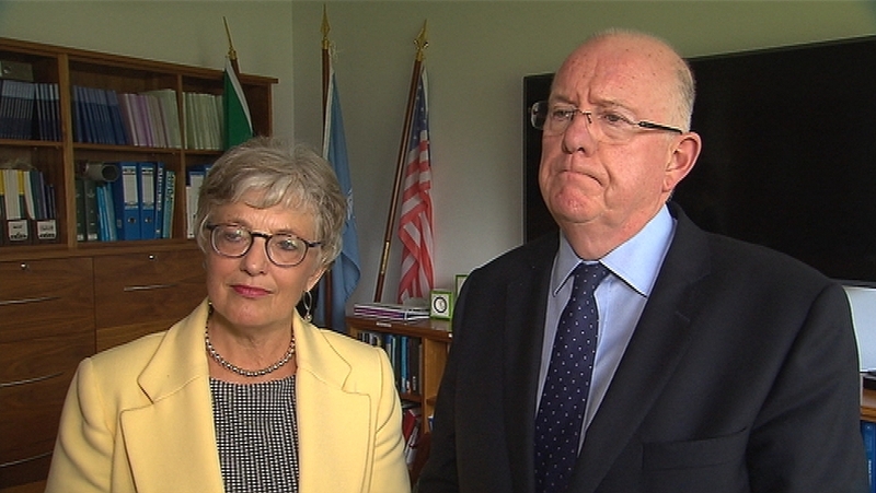 Katherine Zappone and Charlie Flanagan were in Galway today