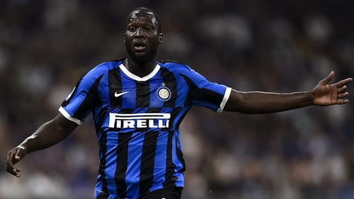 Romelu Lukaku appeared to be subjected to monkey chants