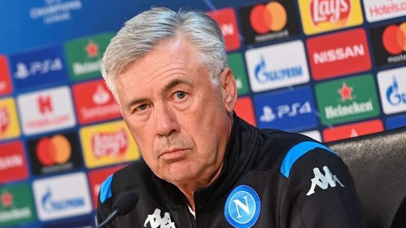 Napoli boss Carlo Ancelotti