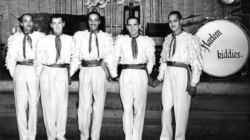 The Harlem Kiddies in the St. Thomas club, Copenhagen 1941 Photo: Little Beat Records