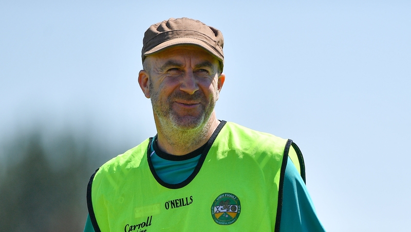 Rouse during his time as Offaly caretaker manager
