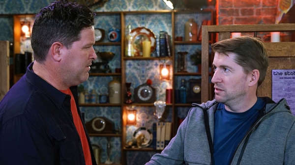 Will tries to goad Damien into punching him on Fair City