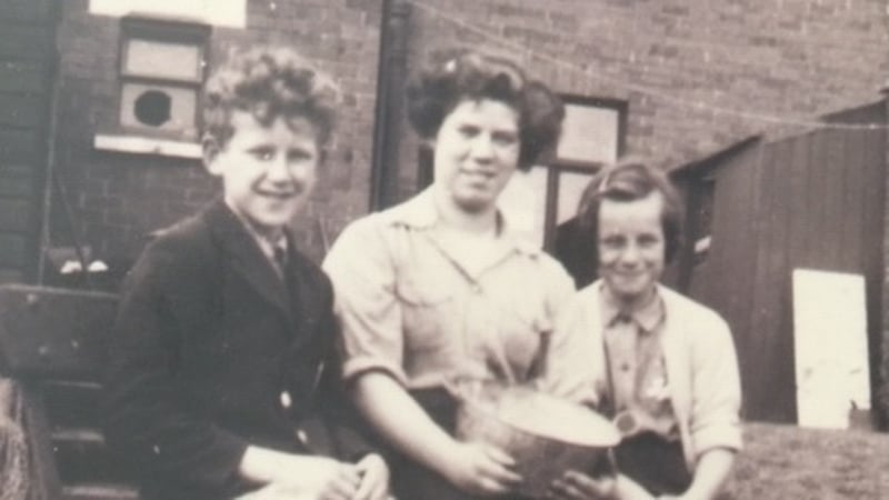 Paul Graham pictured with his adoptive sisters
